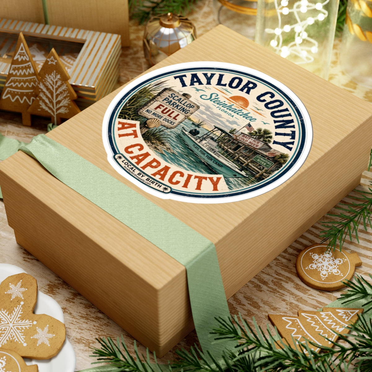 Taylor County "At Capacity" Sticker