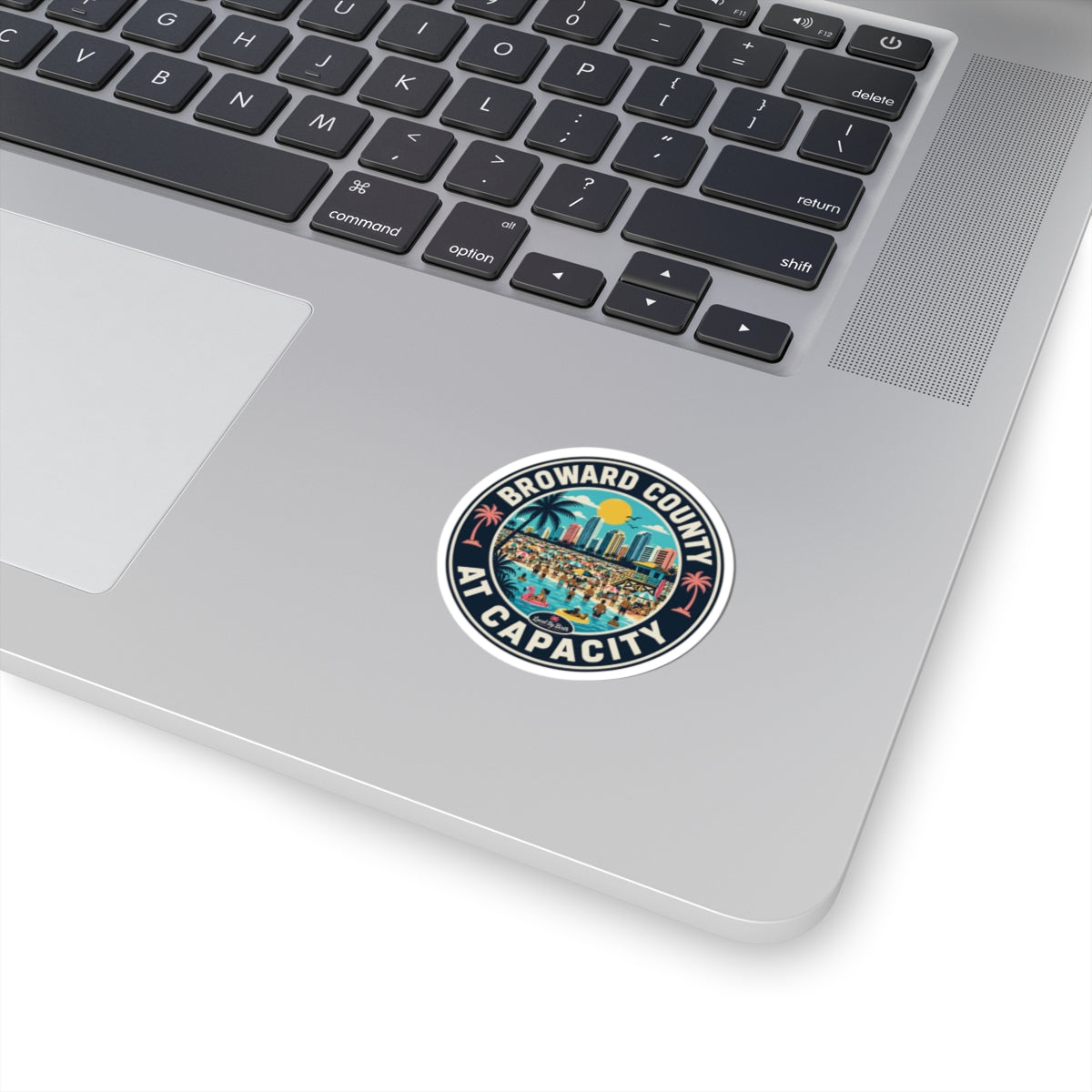 Broward County At Capacity Sticker