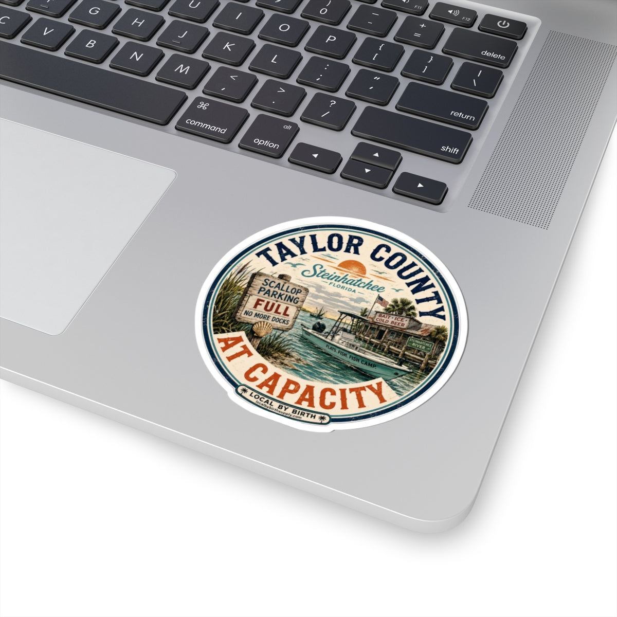 Taylor County "At Capacity" Sticker