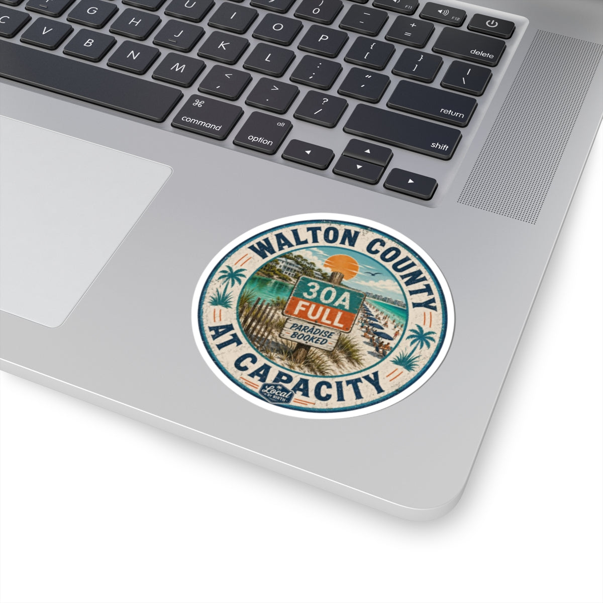Walton County 'At Capacity' Sticker