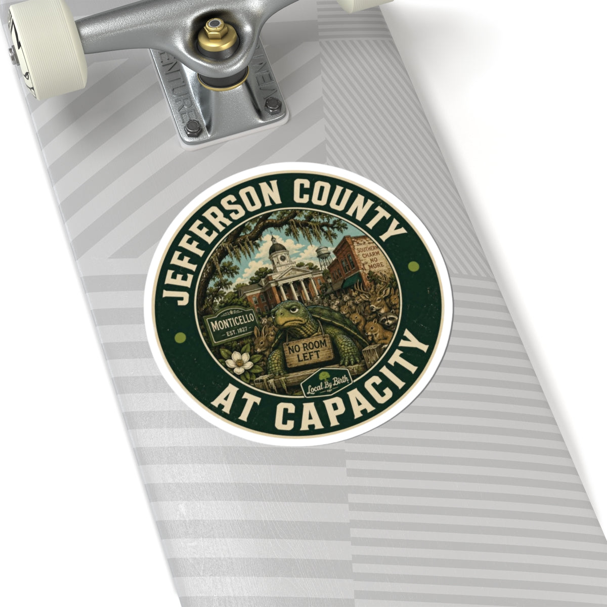 Jefferson County At Capacity Sticker