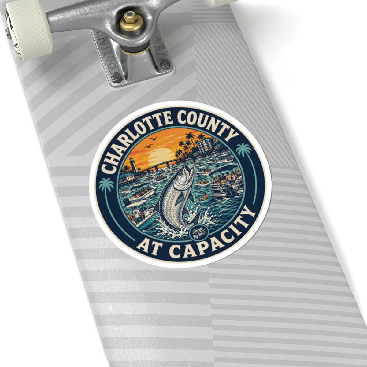 Charlotte County At Capacity Sticker