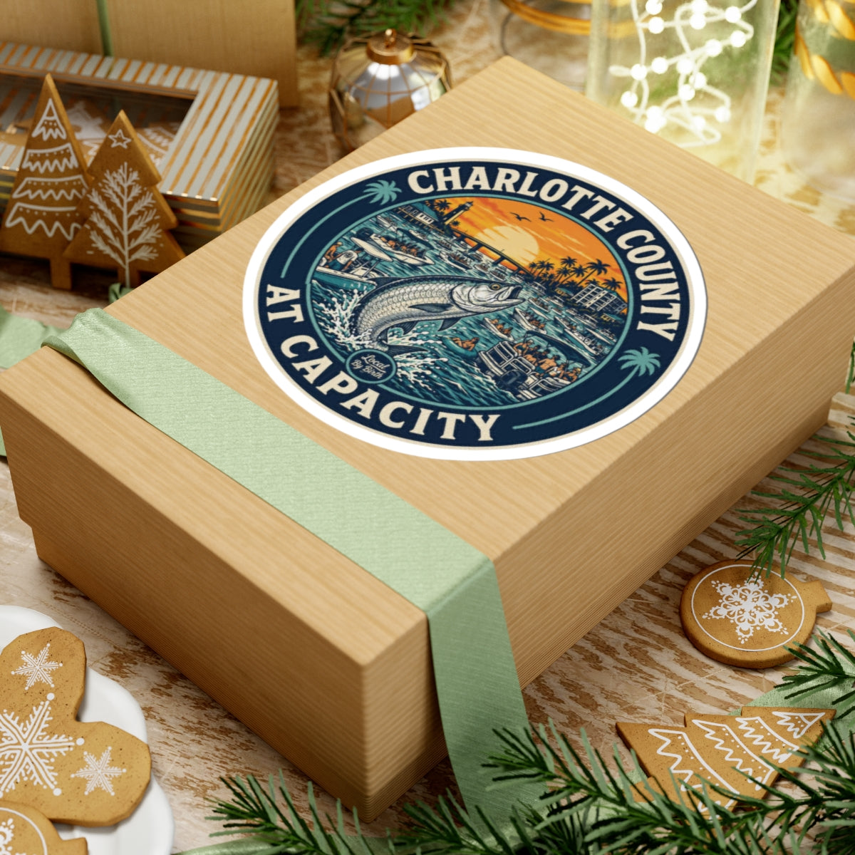 Charlotte County At Capacity Sticker