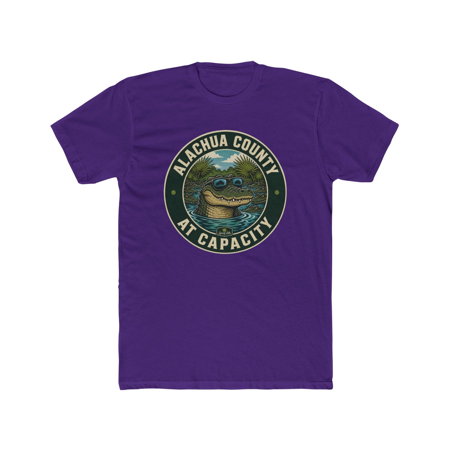 Alachua County At Capacity T-Shirt — Retro Alligator Graphic Tee