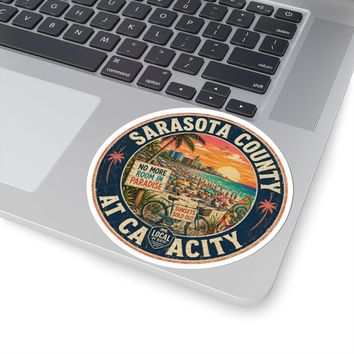 Sarasota County at Capacity Sticker