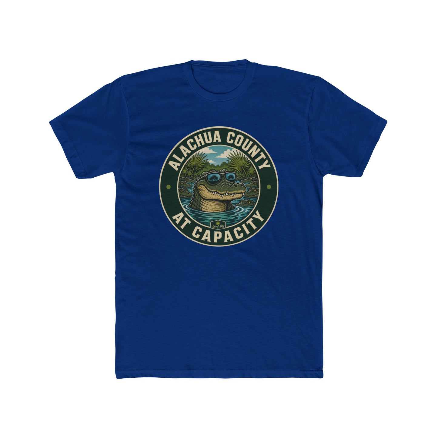 Alachua County At Capacity T-Shirt — Retro Alligator Graphic Tee