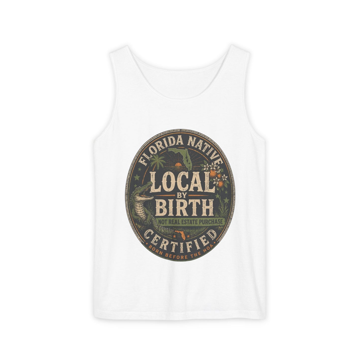 Unisex Garment-Dyed Tank Top
