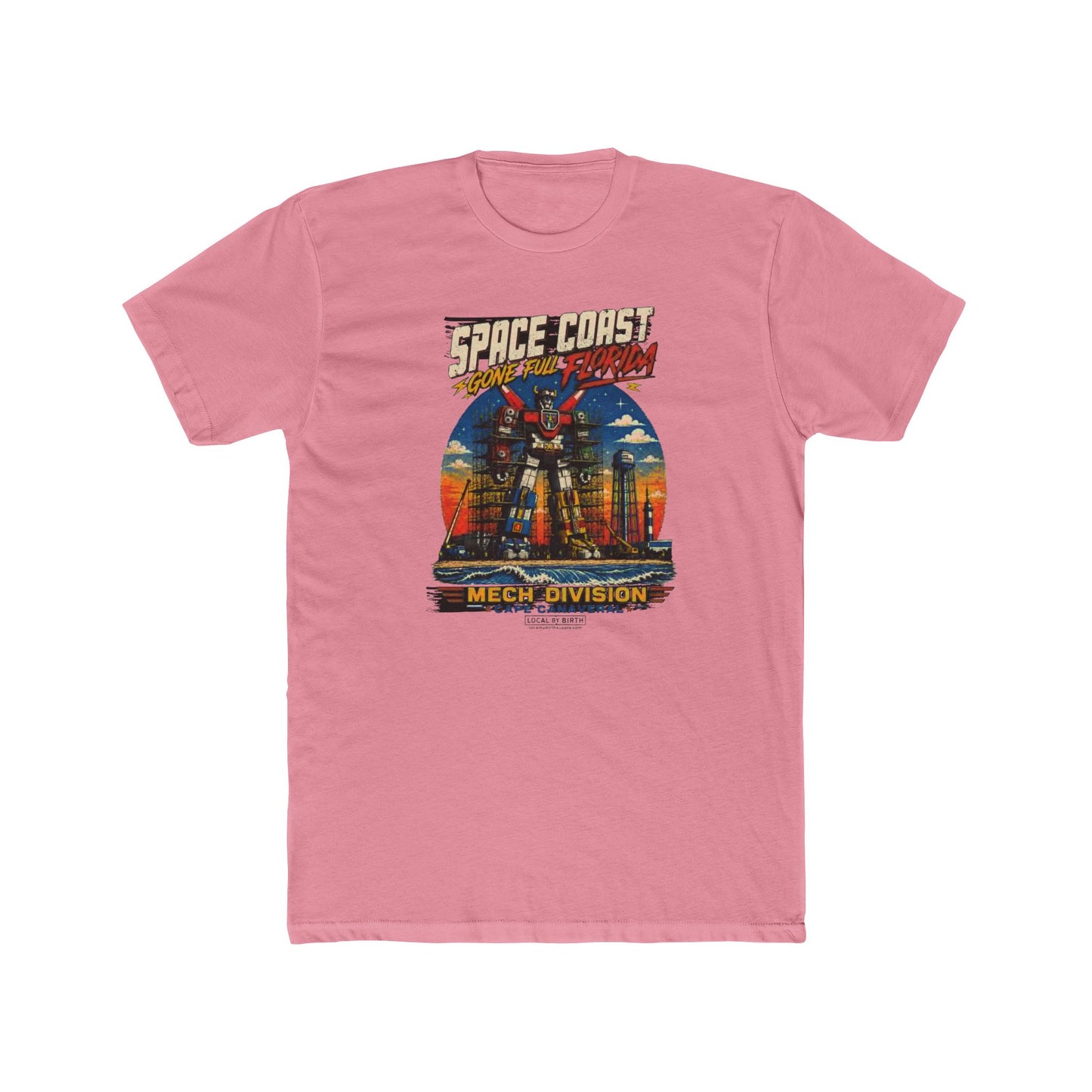 🤖🚀 Space Coast Gone Full Florida Mech Division T-Shirt
