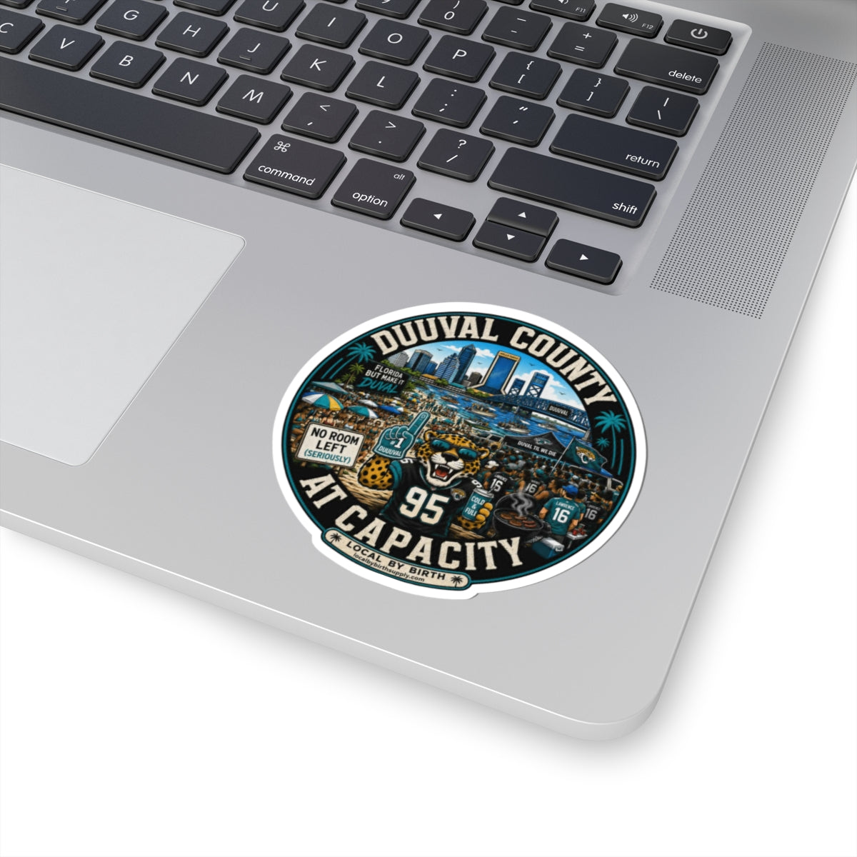 Duval County At Capacity Sticker