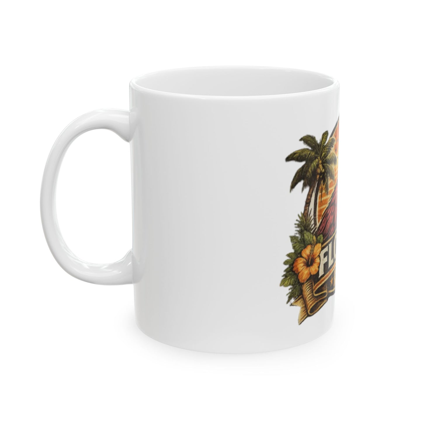 🦩 Florida Official State Bird (Emotionally) Ceramic Mug