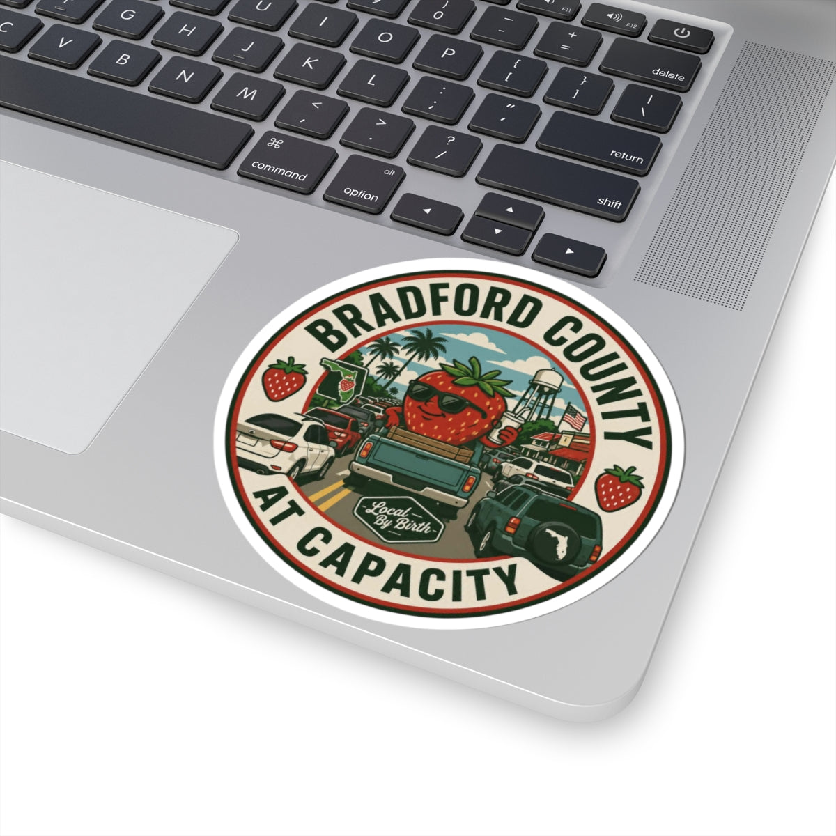 Bradford County At Capacity Sticker