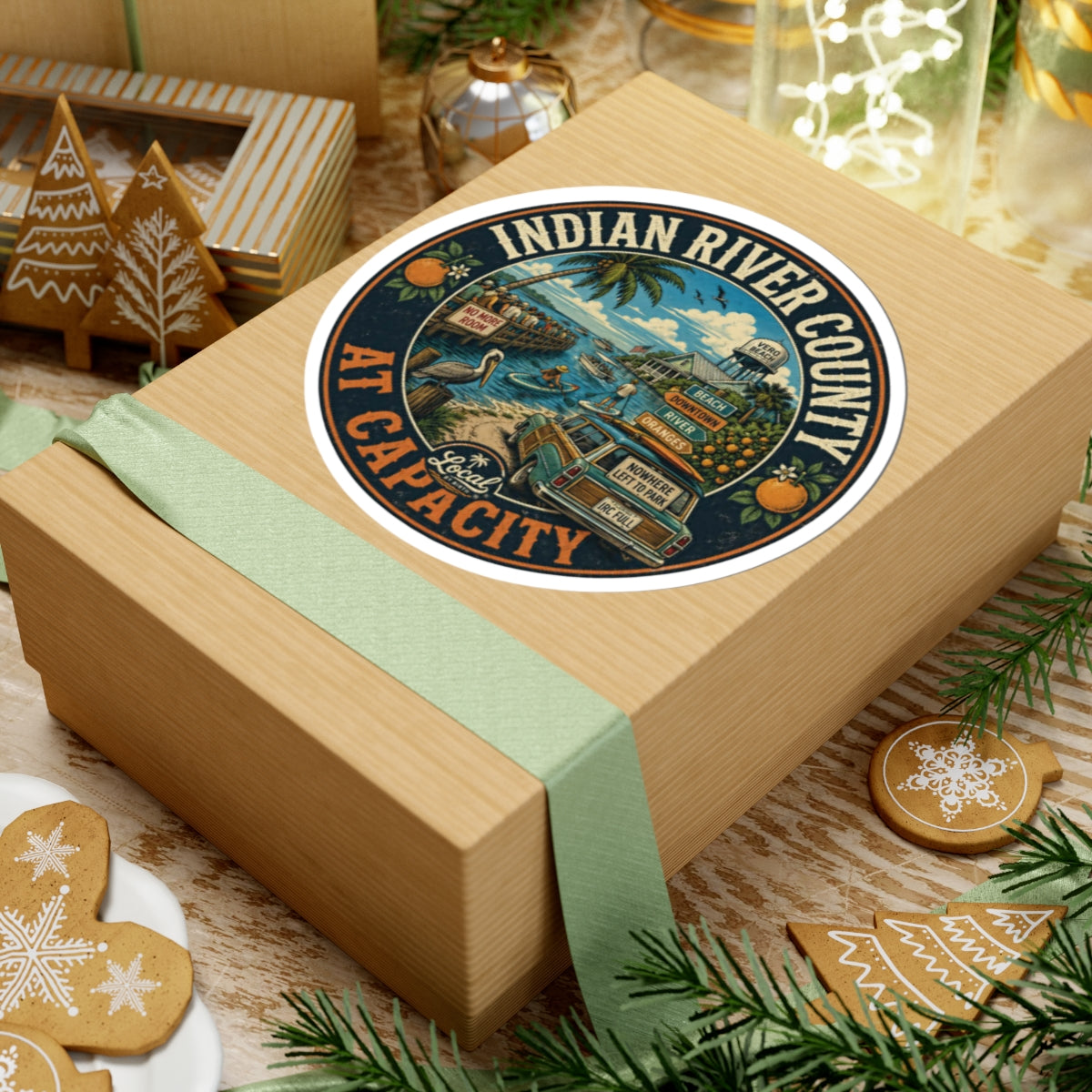 Indian River County At Capacity Sticker