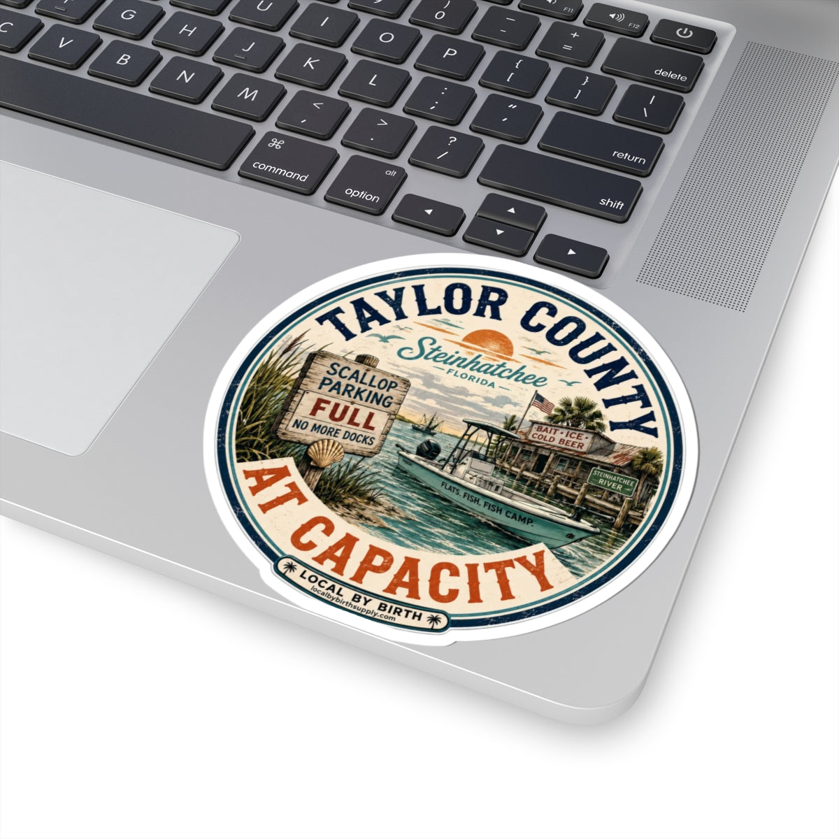 Taylor County "At Capacity" Sticker