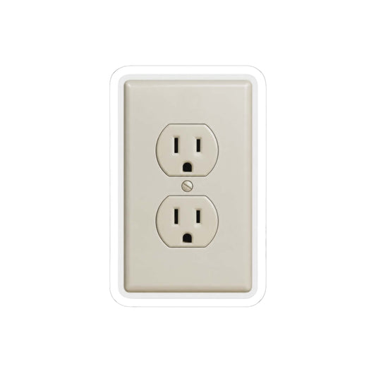 Electrical Outlet Prank Sticker