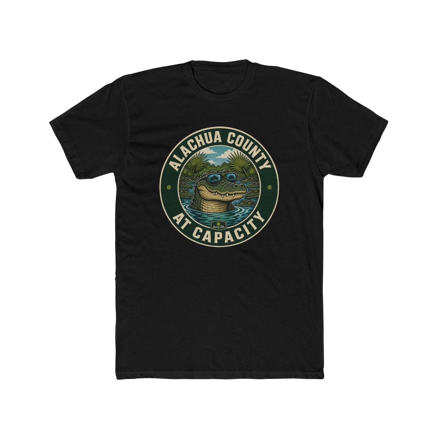 Alachua County At Capacity T-Shirt — Retro Alligator Graphic Tee