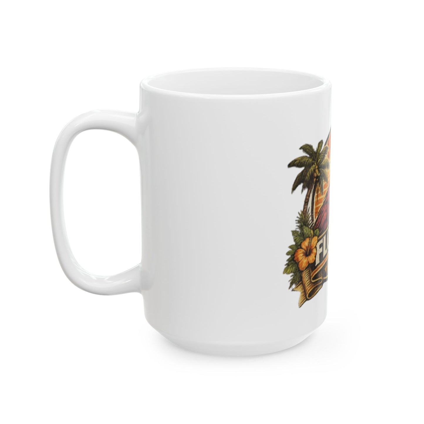 🦩 Florida Official State Bird (Emotionally) Ceramic Mug