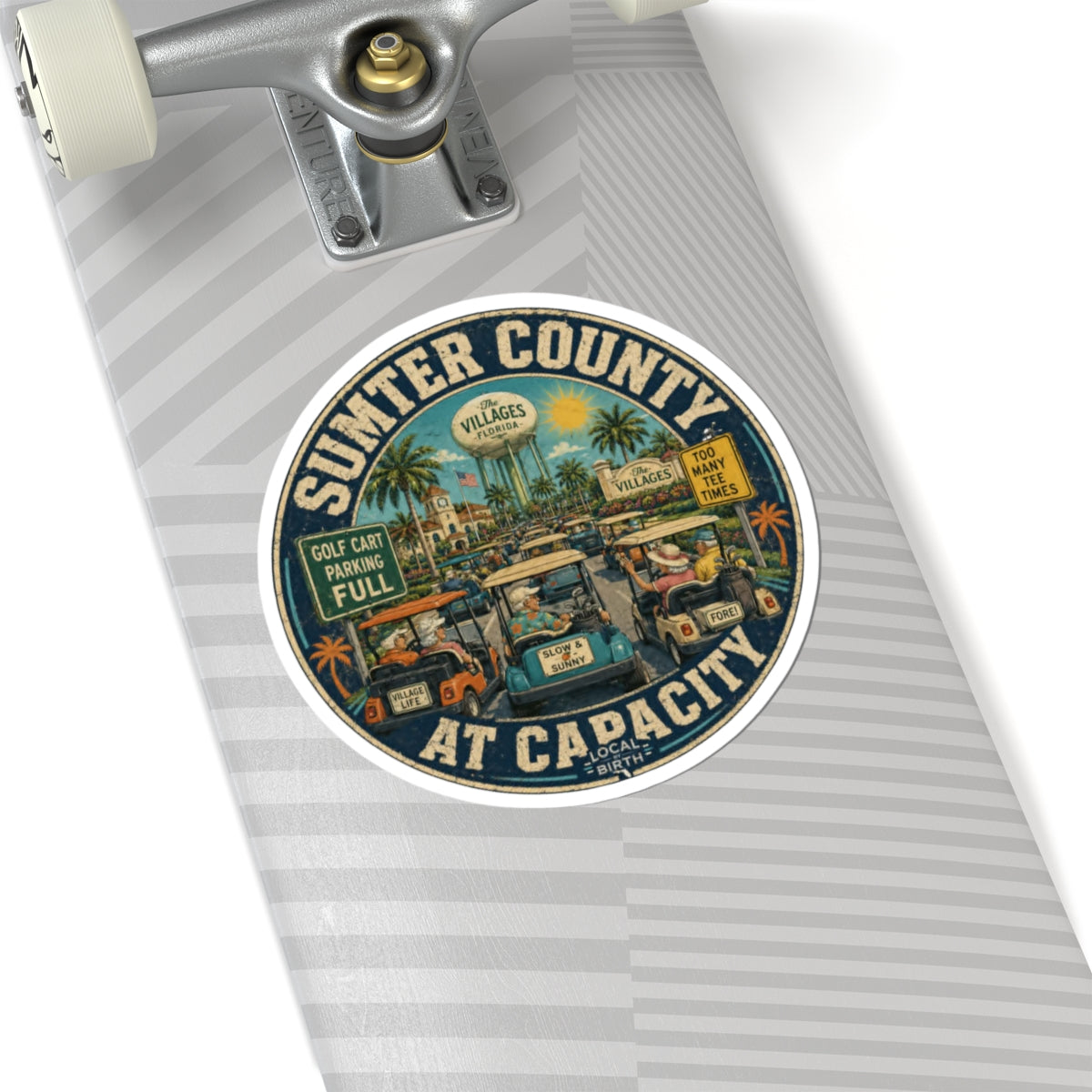 Sumter County At Capacity Sticker