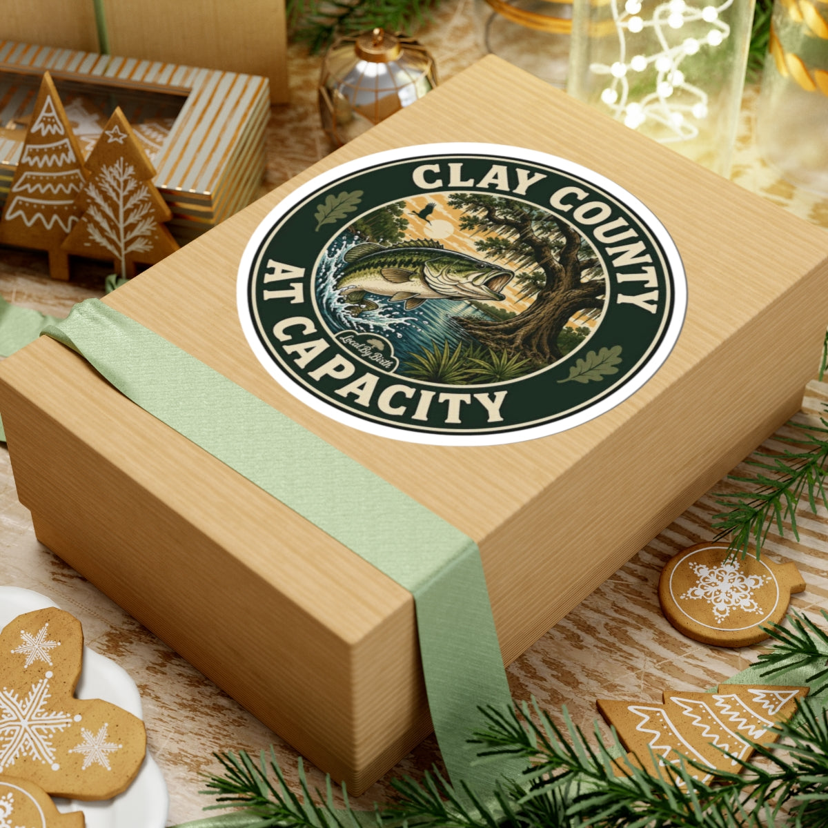 Clay County At Capacity Sticker