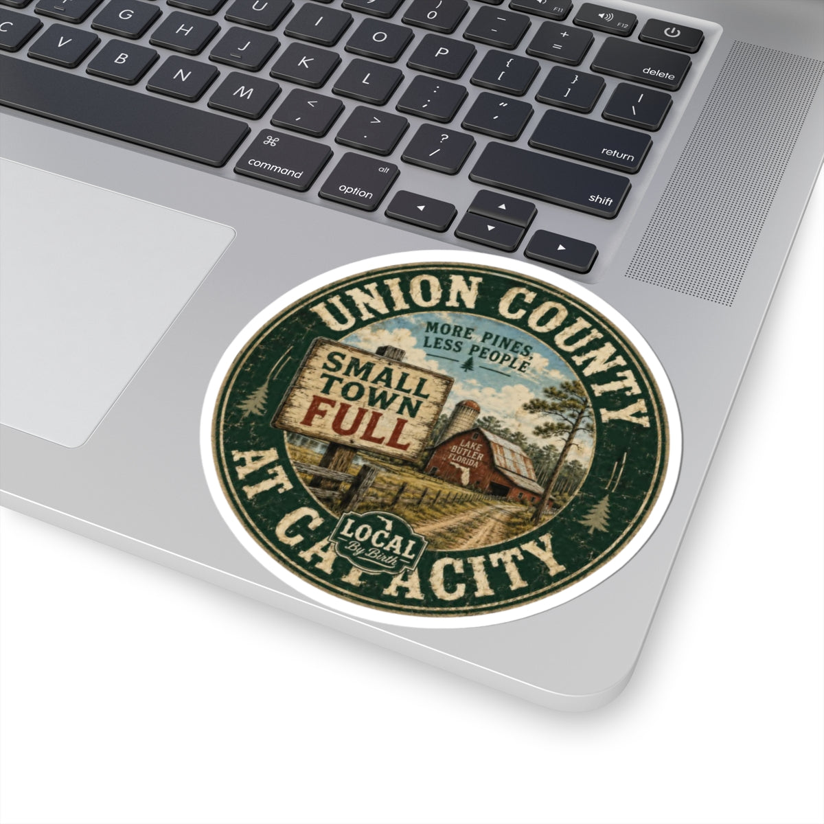 Union County At Capacity sticker