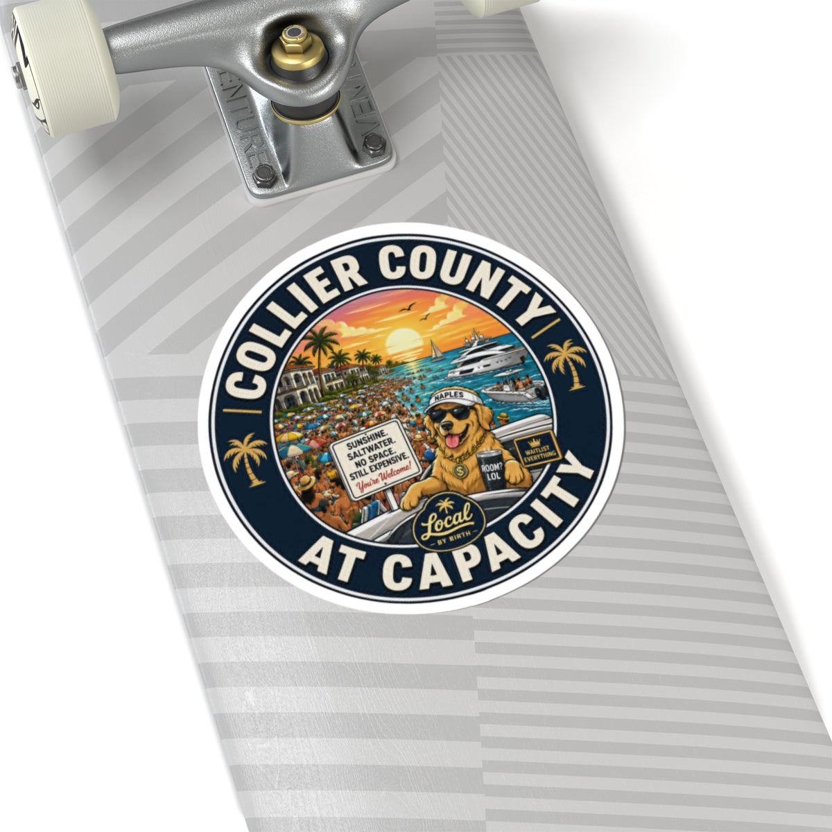 Collier County at Capacity Sticker