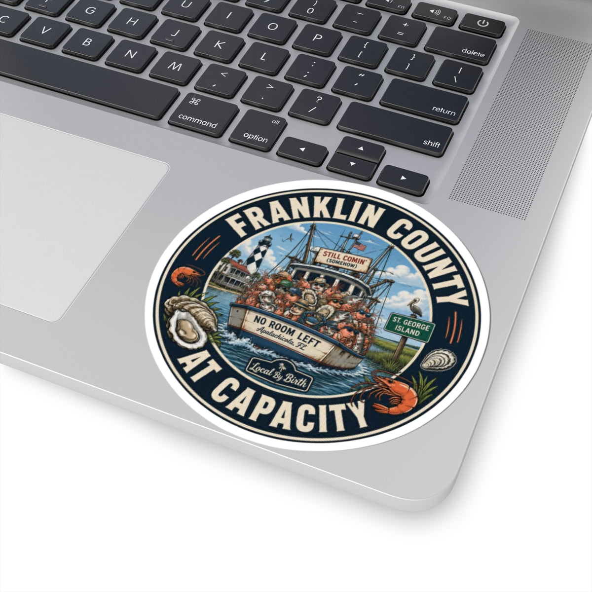 Franklin County At Capacity Sticker