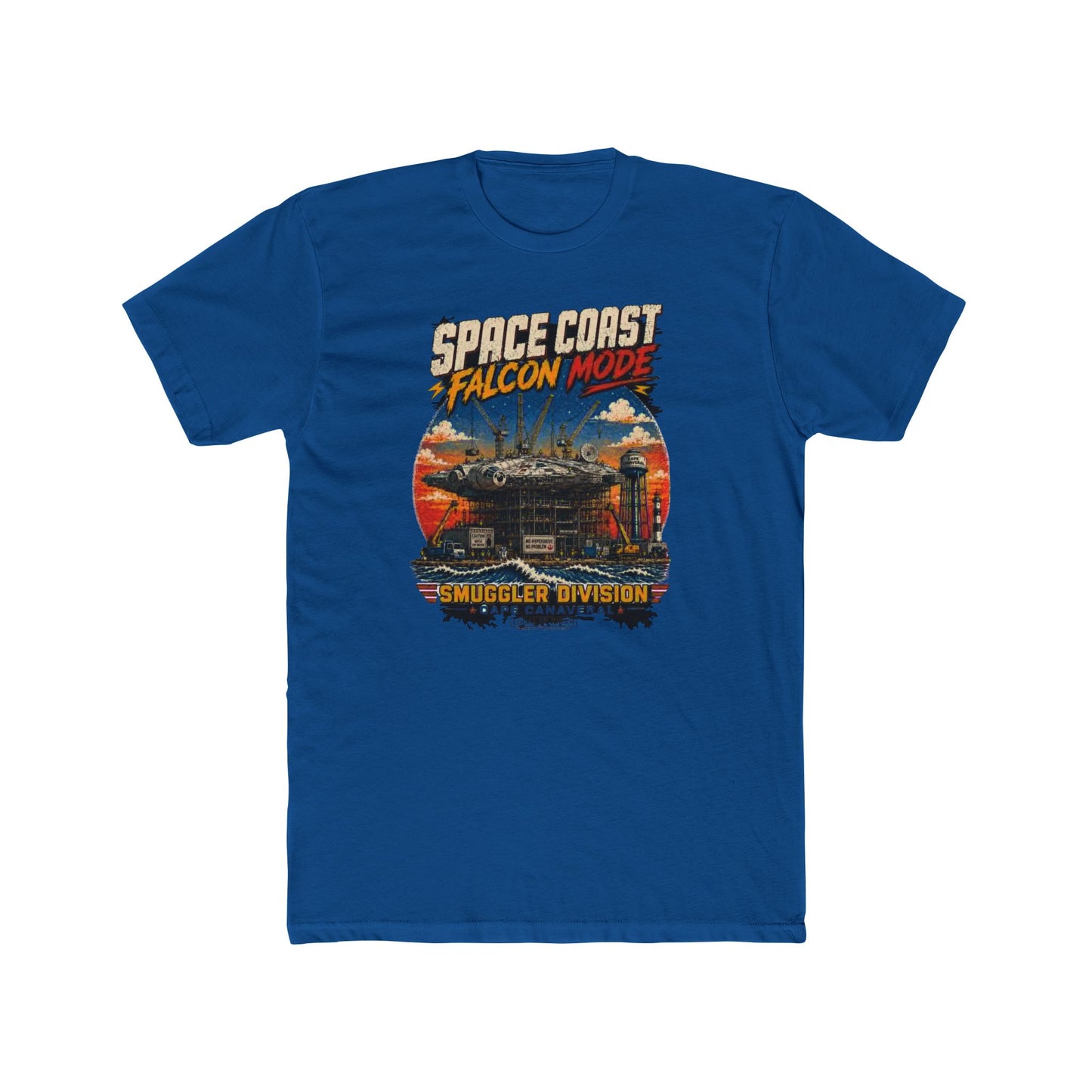 🚀 Space Coast Falcon Mode: Smuggler Division T-Shirt