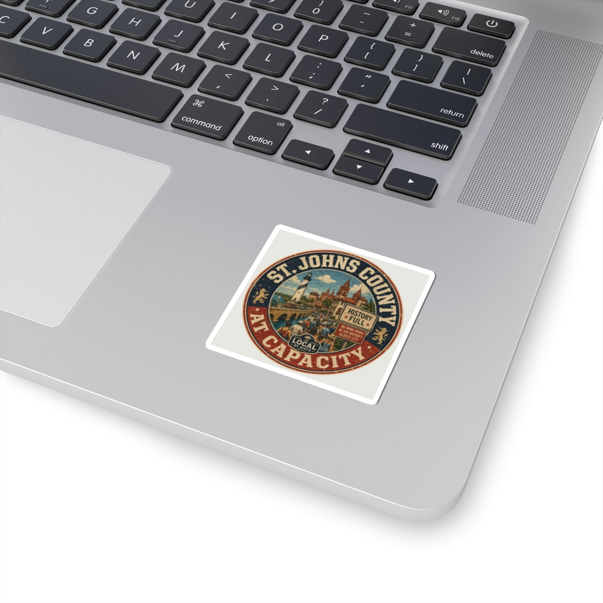 St. Johns County At Capacity Sticker