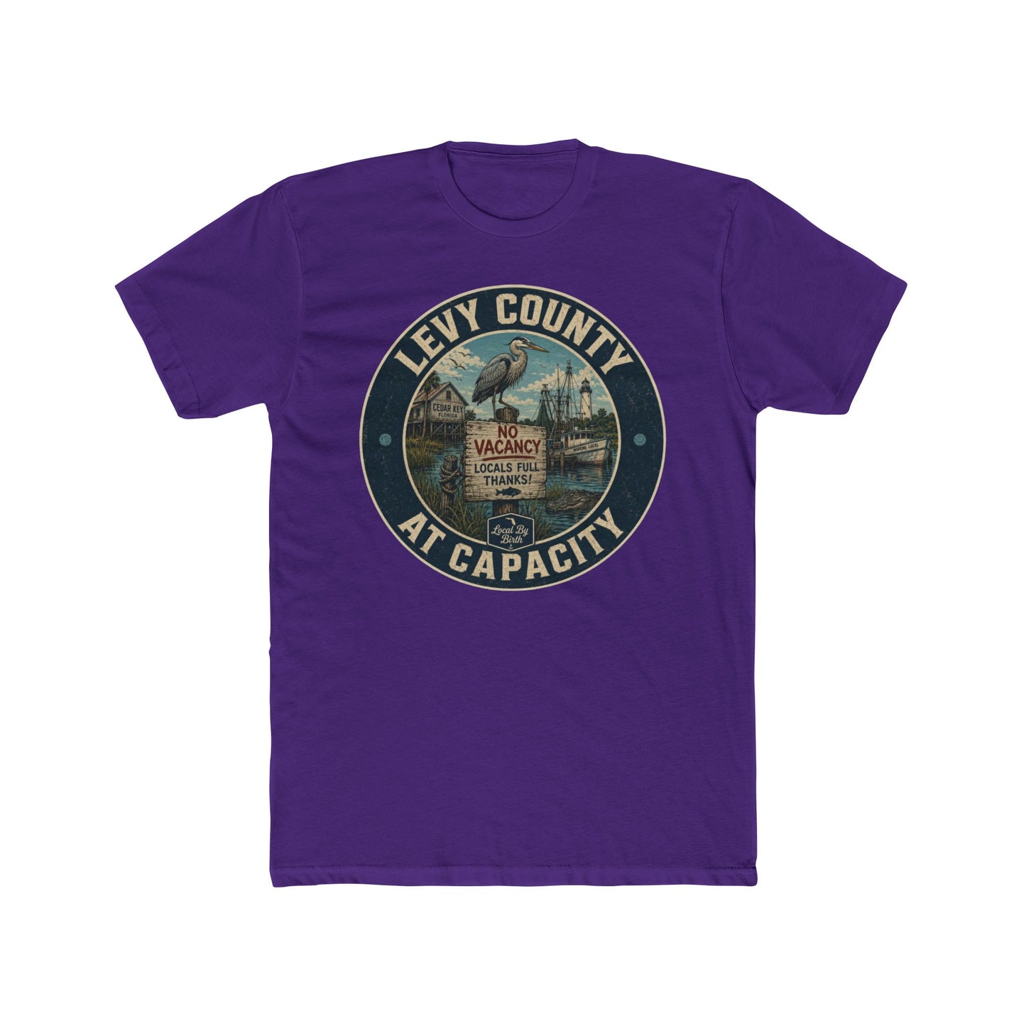 Levy County At Capacity Vintage Graphic Tee