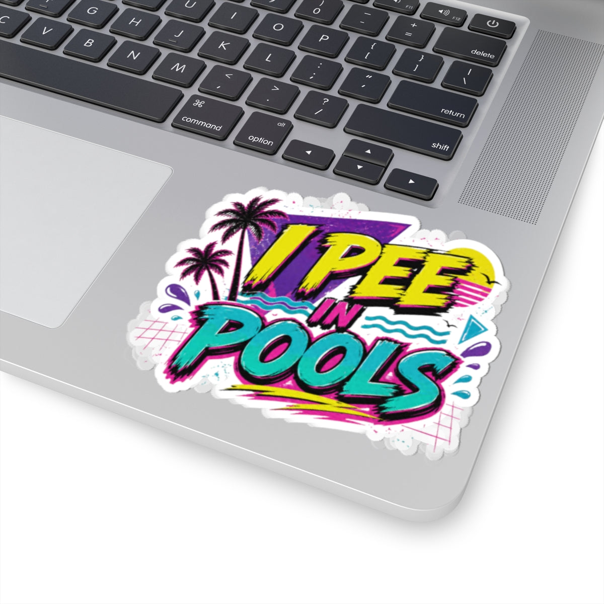 I Pee in Pools Funny Florida Sticker – Waterproof Vinyl Decal for Water Lovers