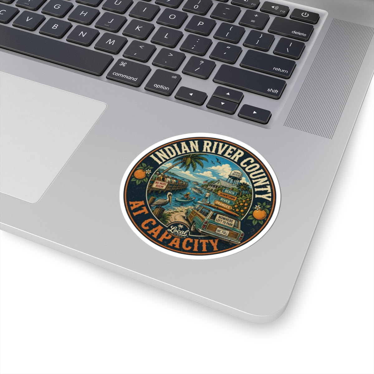 Indian River County At Capacity Sticker