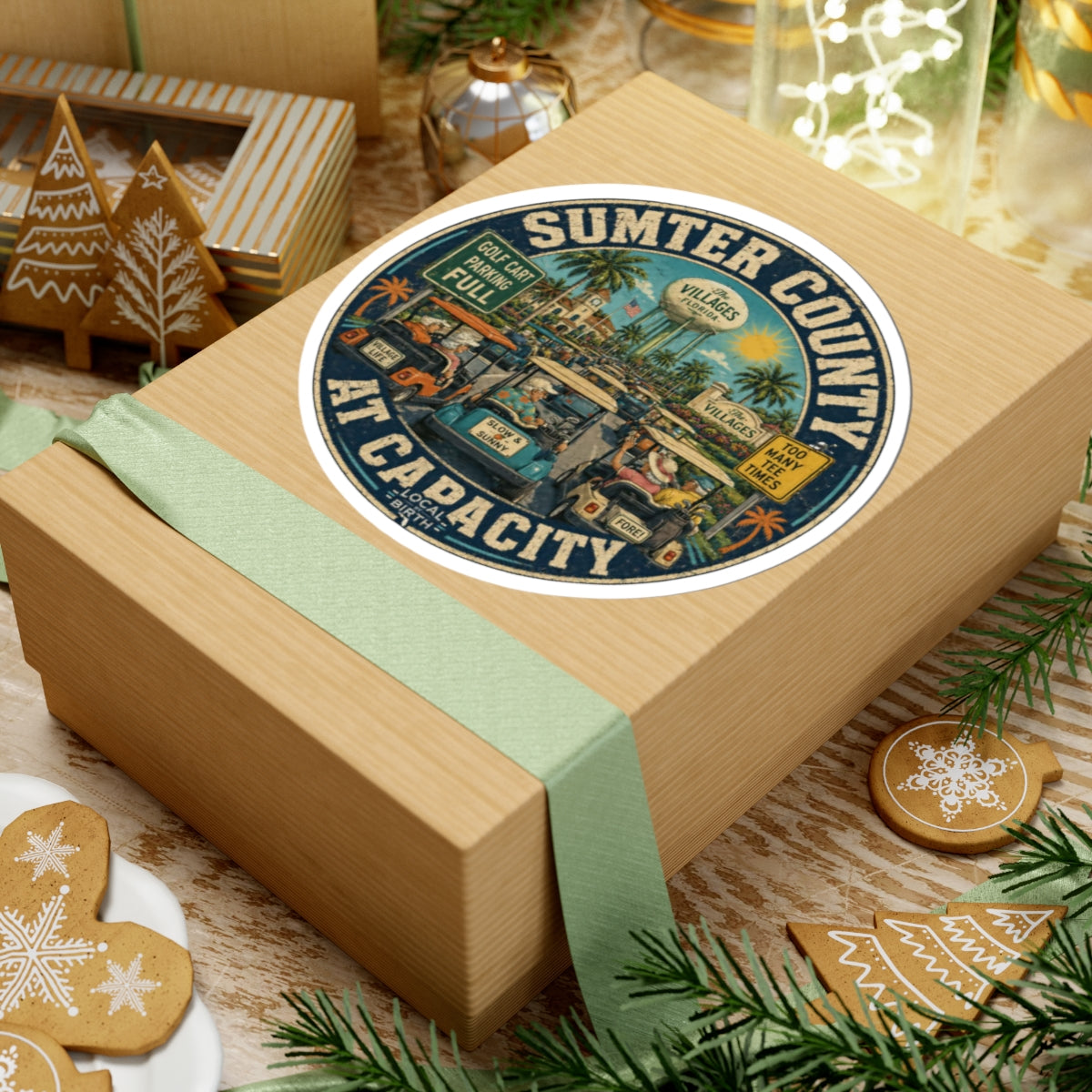 Sumter County At Capacity Sticker