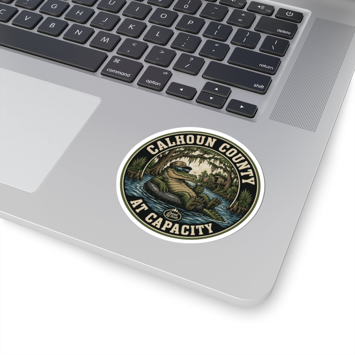 Calhoun County Alligator Sticker