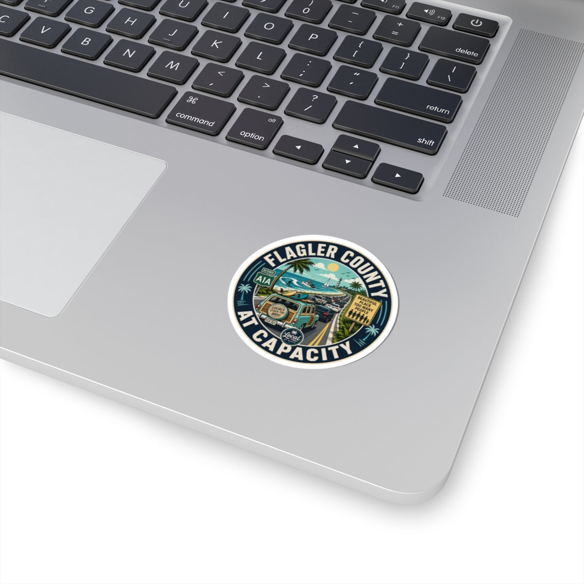 Flagler County At Capacity Sticker