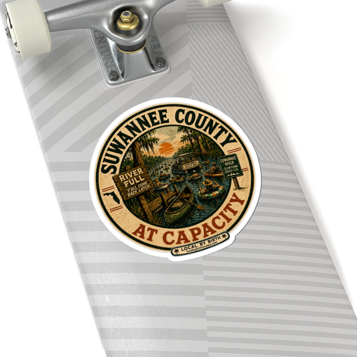 Suwannee County At Capacity Sticker