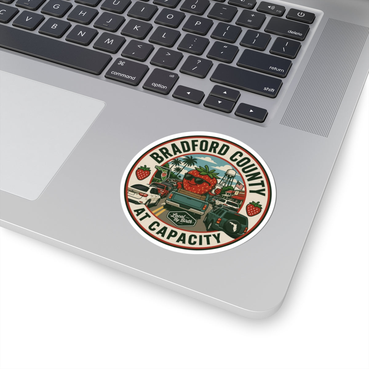 Bradford County At Capacity Sticker