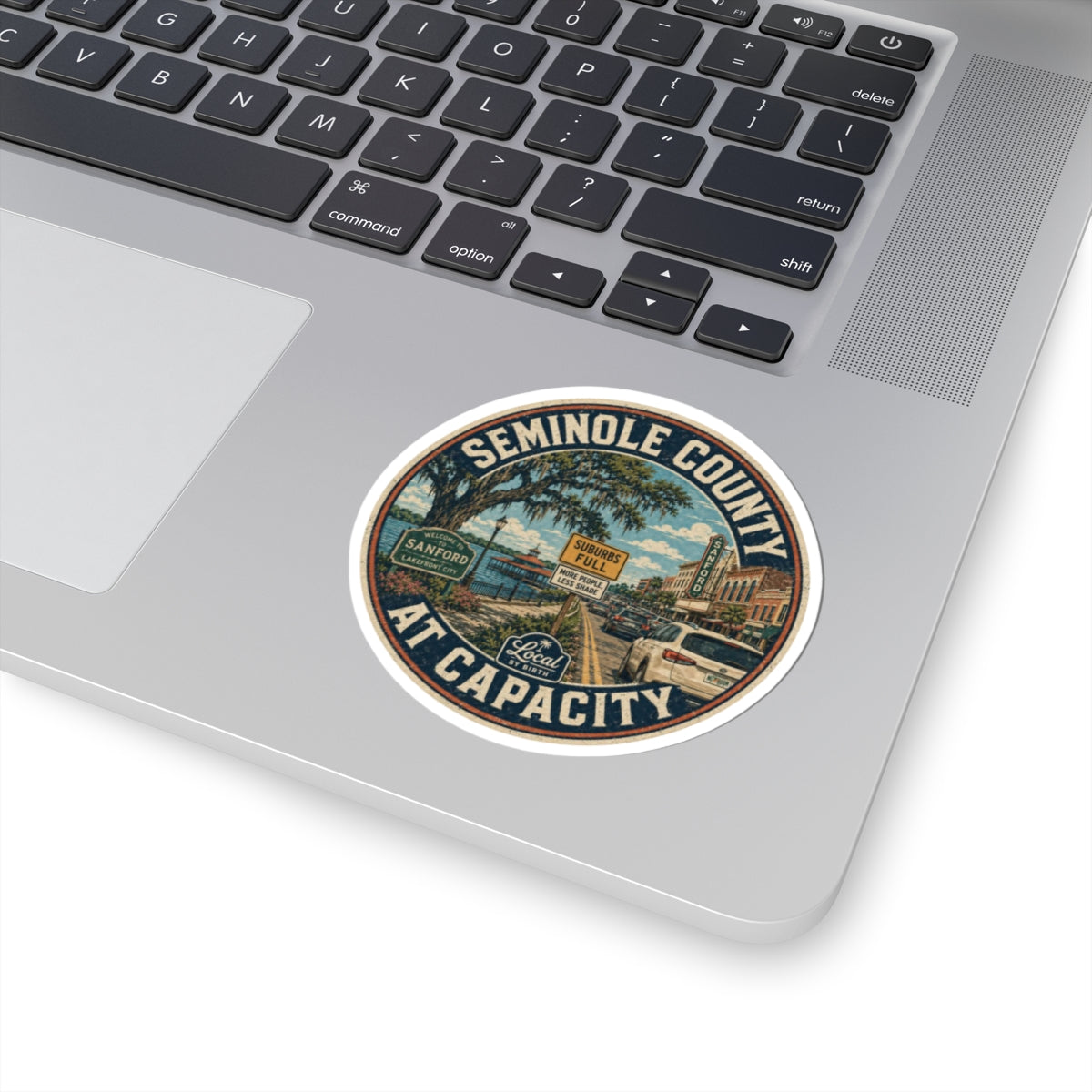 Seminole County At Capacity Sticker