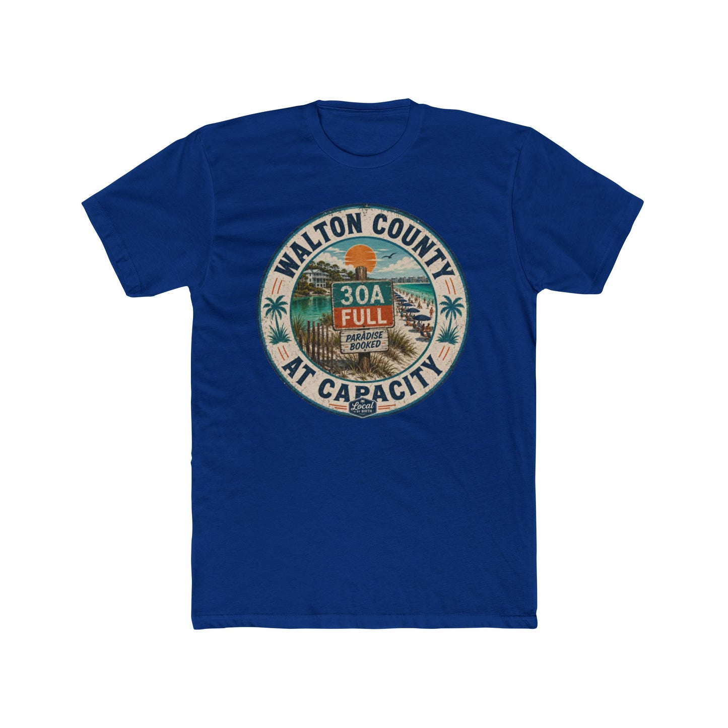 Walton County '30A Full' Vintage Beach T-Shirt