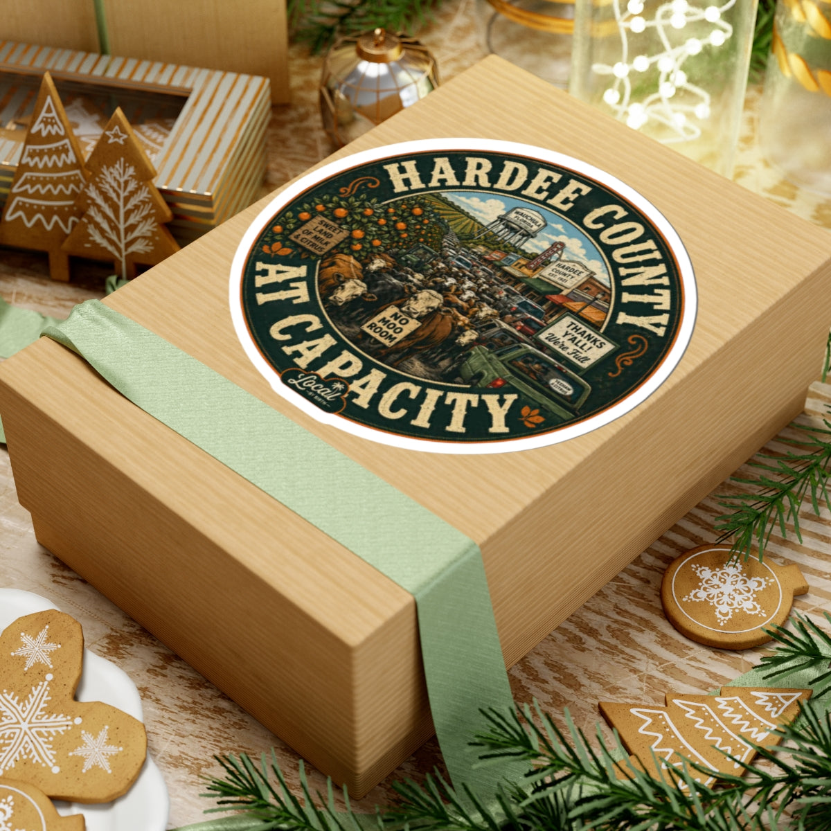 Hardee County At Capacity Sticker