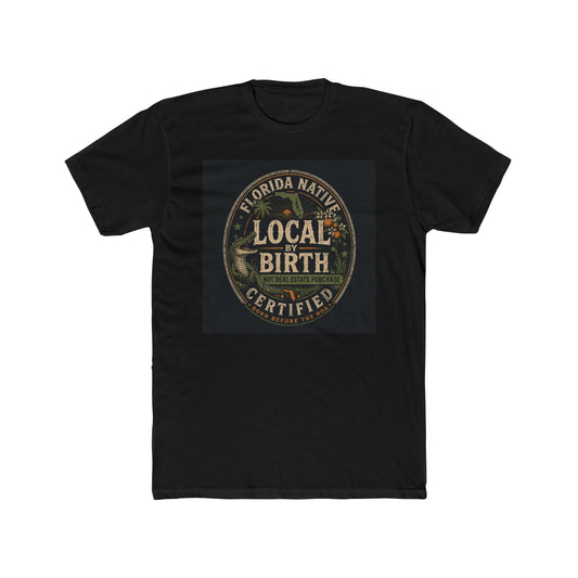 Florida Native 'Local by Birth Certified' T-Shirt