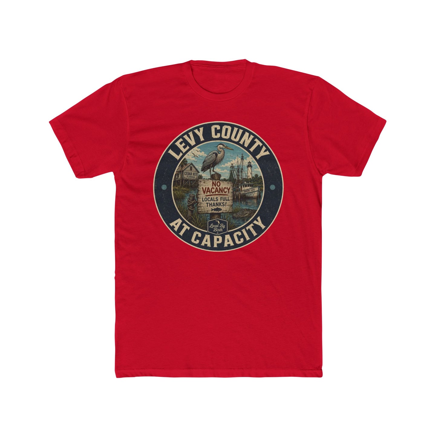 Levy County At Capacity Vintage Graphic Tee
