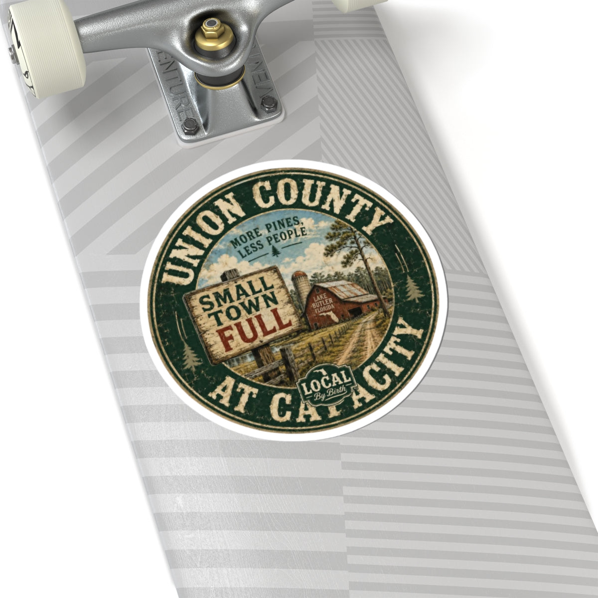 Union County At Capacity sticker