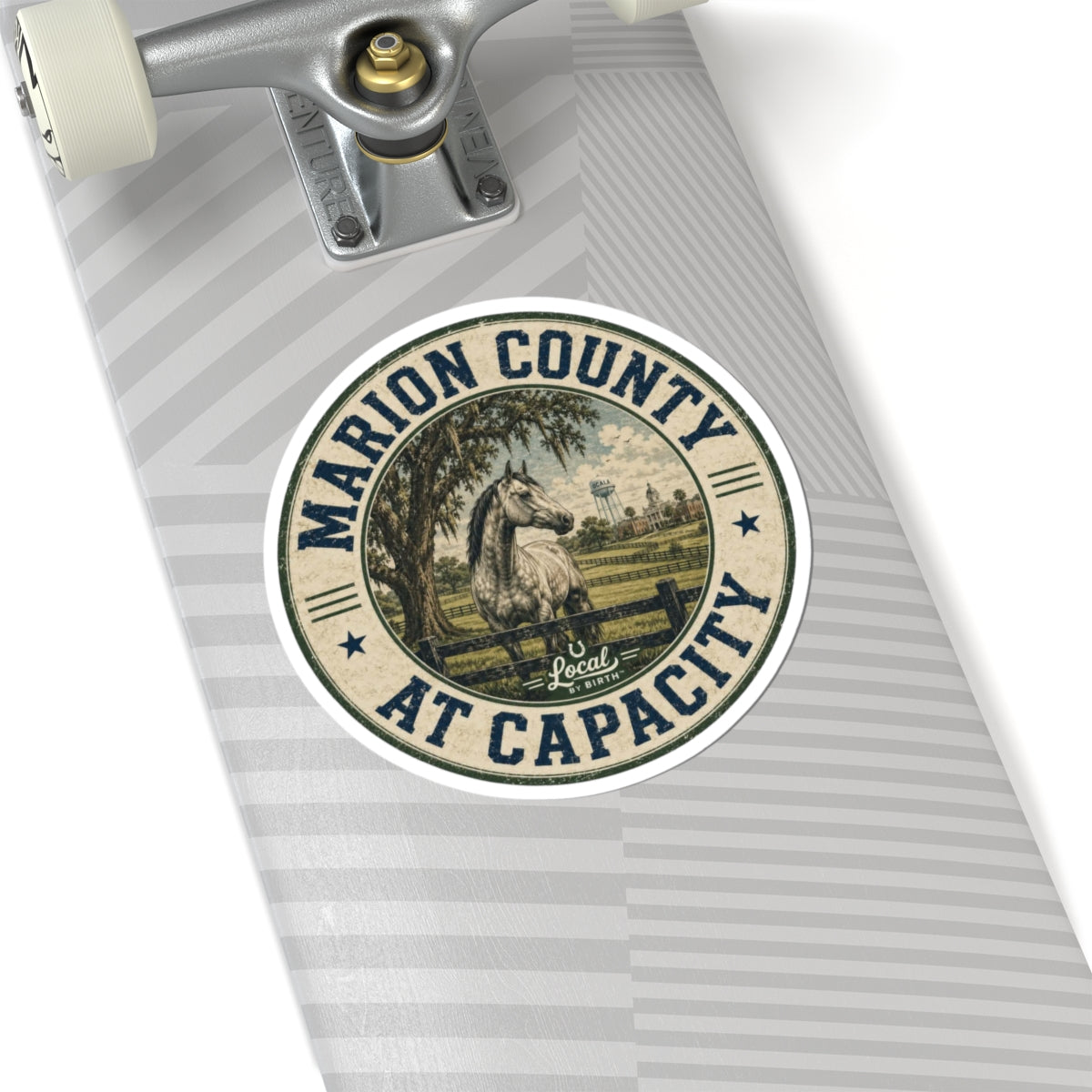 Marion County At Capacity Sticker