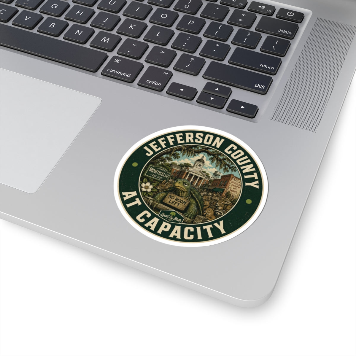 Jefferson County At Capacity Sticker