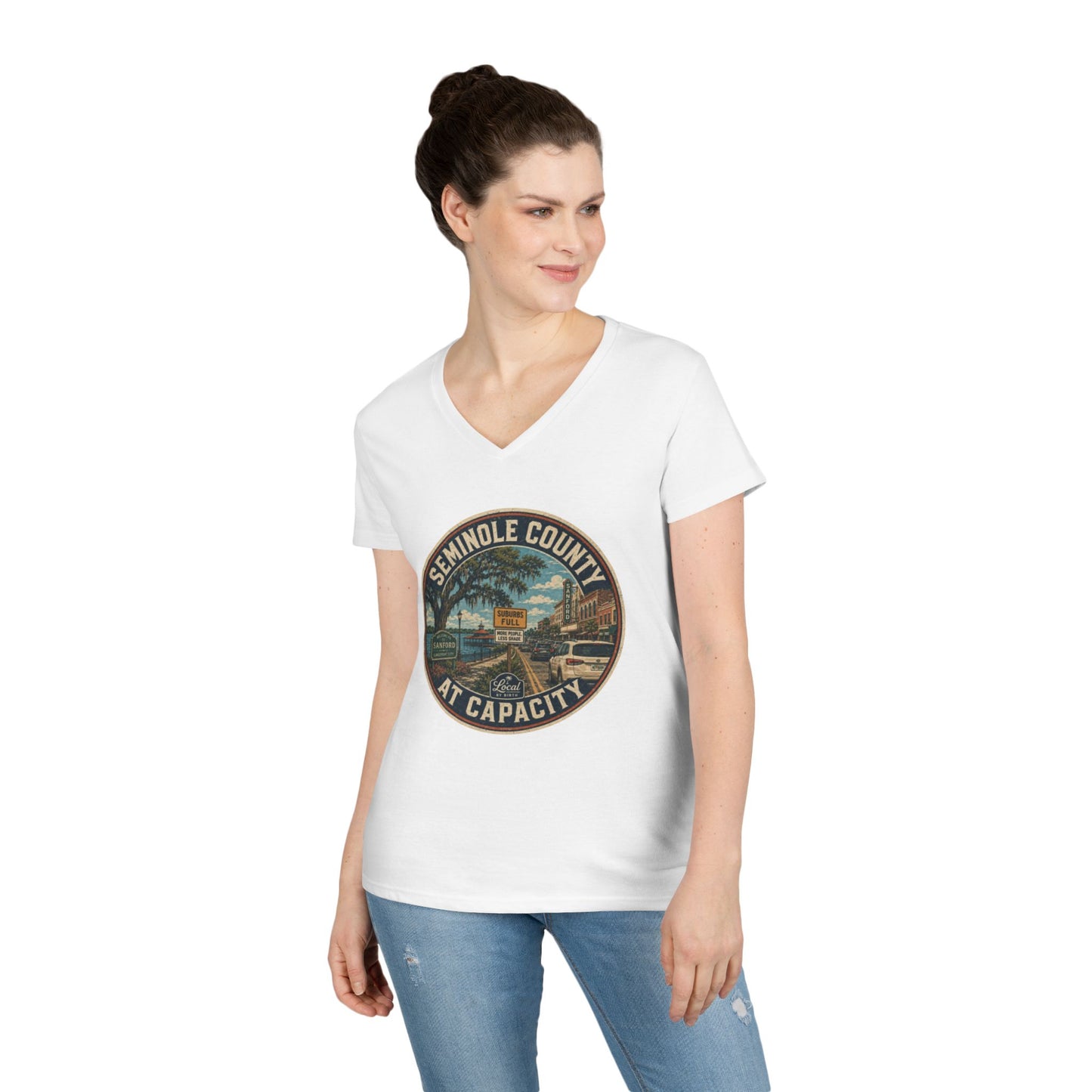Seminole County At Capacity V-Neck