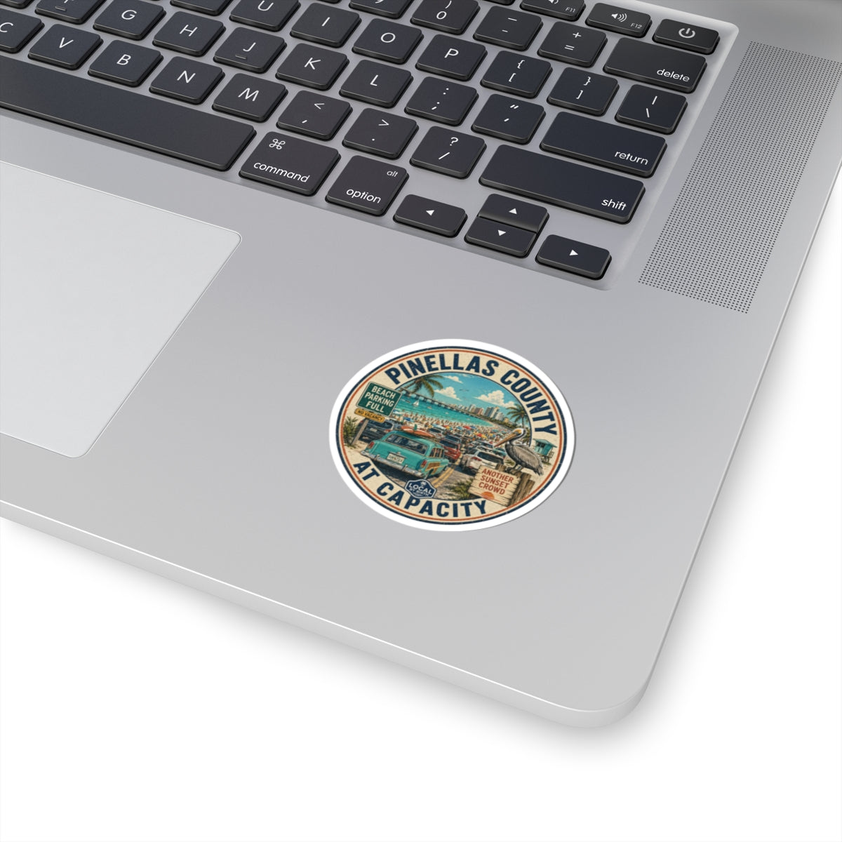 Pinellas County At Capacity Sticker
