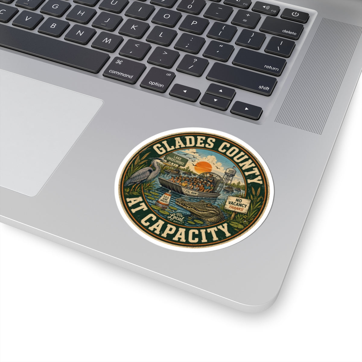 Glades County At Capacity Sticker