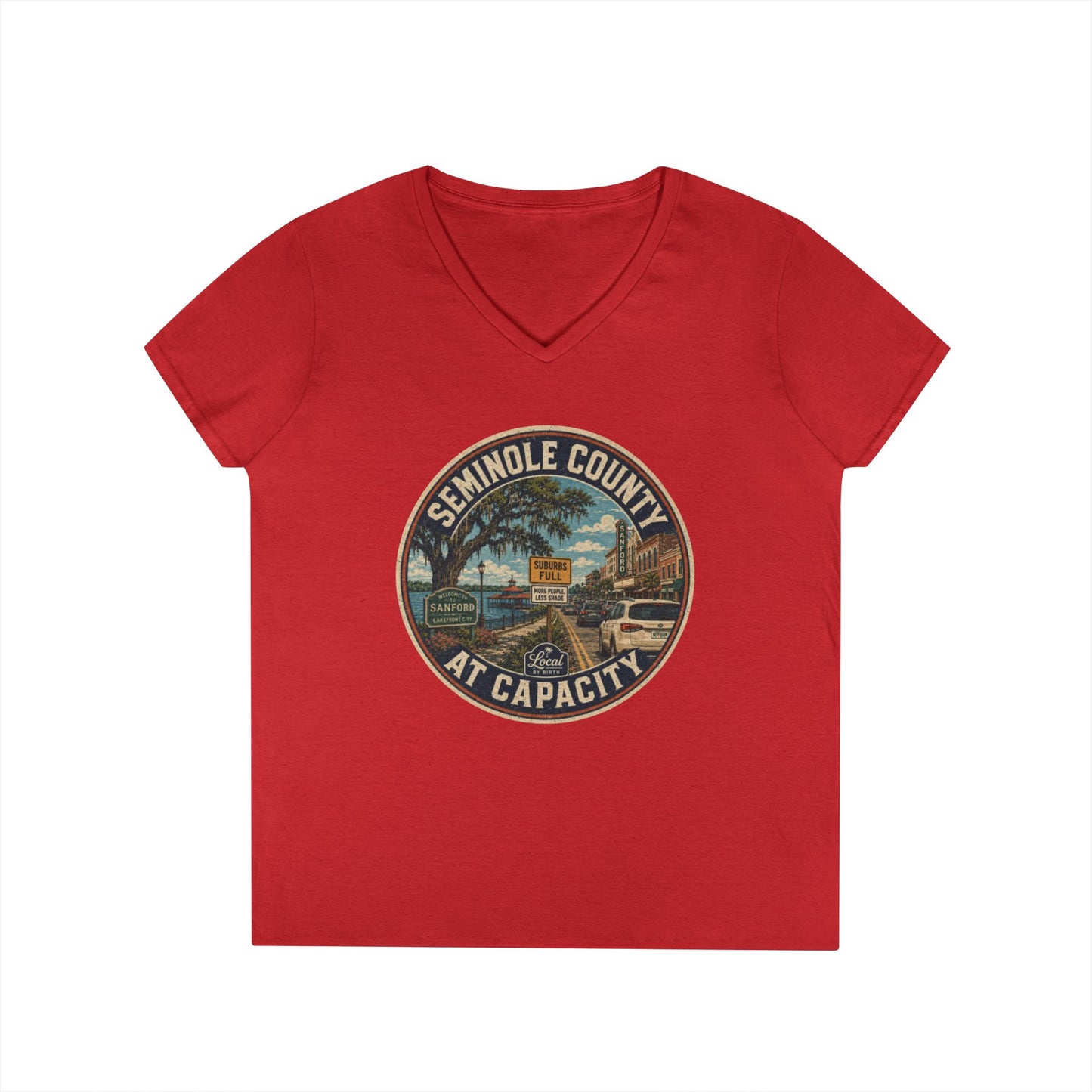 Seminole County At Capacity V-Neck