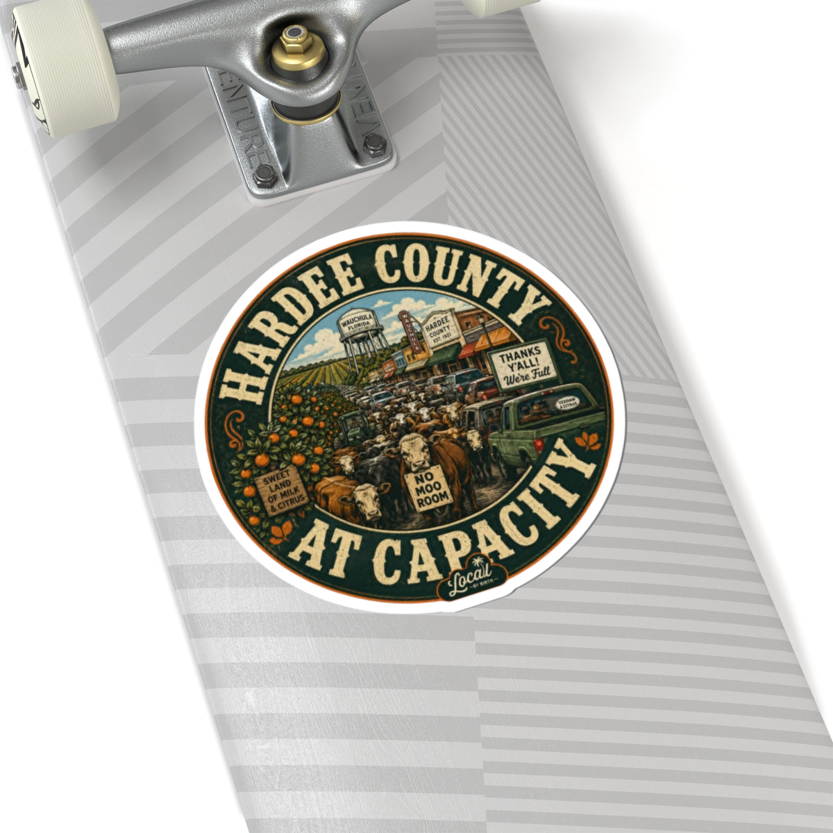 Hardee County At Capacity Sticker