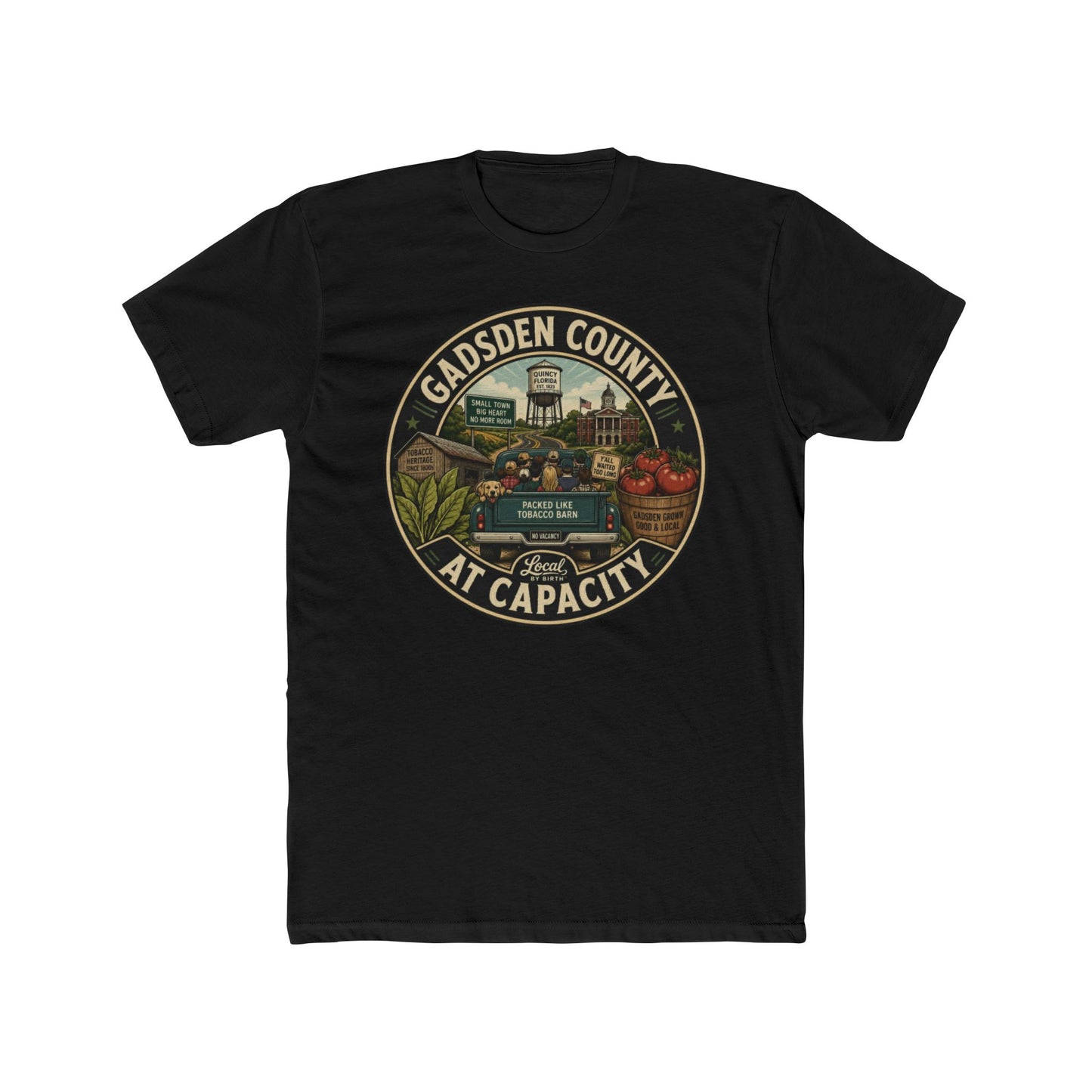 Gadsden County At Capacity Vintage Graphic Tee