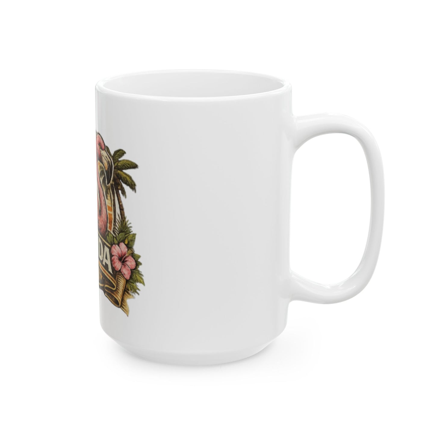 🦩 Florida Official State Bird (Emotionally) Ceramic Mug